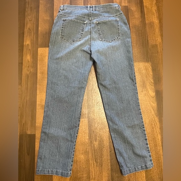 Gloria Vanderbilt Blue Straight Leg Jeans - Picture 11 of 11